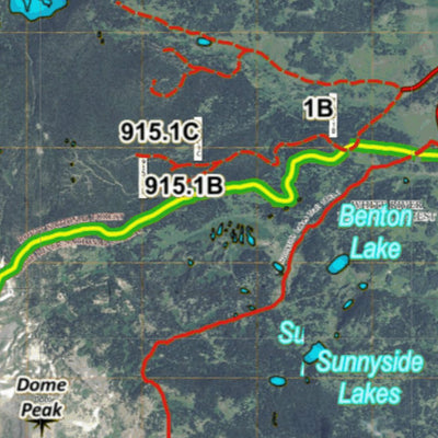 Colorado Unit 231 Turkey, Goose, and Pheasant Concentration Map Preview 3