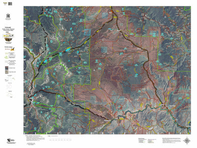 Colorado Unit 26 Turkey, Goose, and Pheasant Concentration Map Preview 1