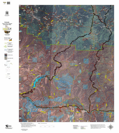 Colorado Unit 441 Turkey, Goose, and Pheasant Concentration Map Preview 1