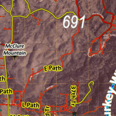 Colorado Unit 691 Turkey, Goose, and Pheasant Concentration Map Preview 2