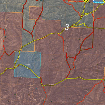 Colorado Unit 3 Turkey, Goose, and Pheasant Concentration Map Preview 2