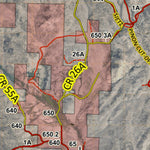 Colorado Unit 79 Turkey, Goose, and Pheasant Concentration Map Preview 2