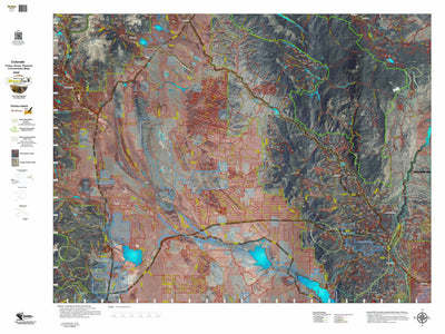 Colorado Unit 50 Turkey, Goose, and Pheasant Concentration Map Preview 1