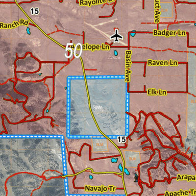 Colorado Unit 50 Turkey, Goose, and Pheasant Concentration Map Preview 2