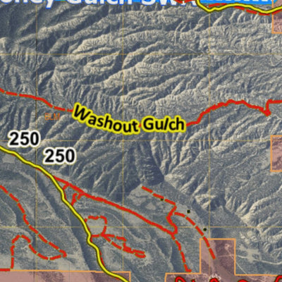 Colorado Unit 56 Turkey, Goose, and Pheasant Concentration Map Preview 3