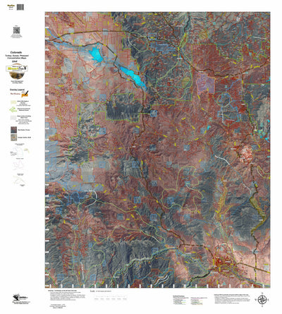 Colorado Unit 581 Turkey, Goose, and Pheasant Concentration Map Preview 1