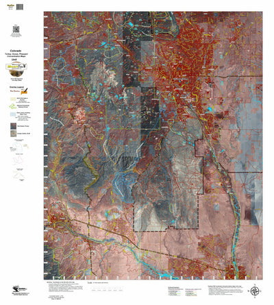 Colorado Unit 59 Turkey, Goose, and Pheasant Concentration Map Preview 1