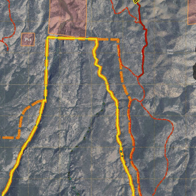 Colorado Unit 67 Turkey, Goose, and Pheasant Concentration Map Preview 3