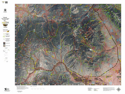 Colorado Unit 681 Turkey, Goose, and Pheasant Concentration Map Preview 1