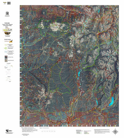 Colorado Unit 74 Turkey, Goose, and Pheasant Concentration Map Preview 1