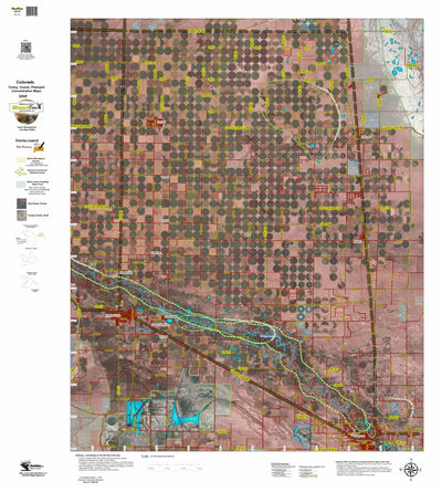 Colorado Unit 791 Turkey, Goose, and Pheasant Concentration Map Preview 1
