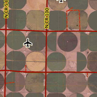 Colorado Unit 791 Turkey, Goose, and Pheasant Concentration Map Preview 2