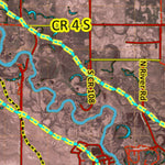 Colorado Unit 791 Turkey, Goose, and Pheasant Concentration Map Preview 3