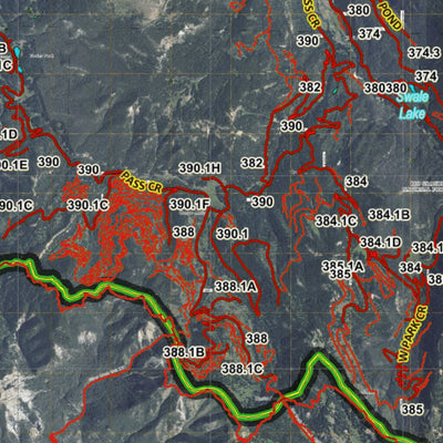 Colorado Unit 80 Turkey, Goose, and Pheasant Concentration Map Preview 3