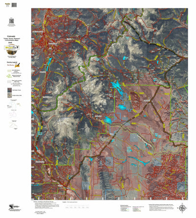 Colorado Unit 500 Turkey, Goose, and Pheasant Concentration Map Preview 1