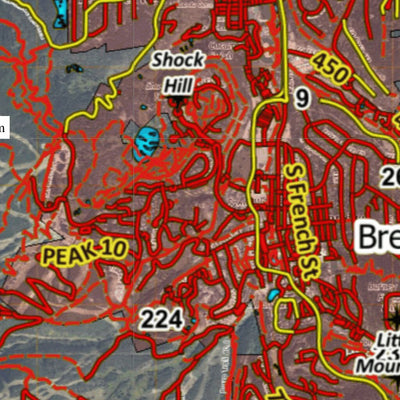 Colorado Unit 500 Turkey, Goose, and Pheasant Concentration Map Preview 3