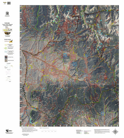 Colorado Unit 551 Turkey, Goose, and Pheasant Concentration Map Preview 1