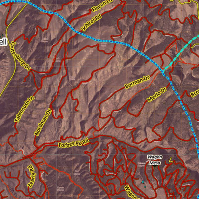 Colorado Unit 83 Turkey, Goose, and Pheasant Concentration Map Preview 3
