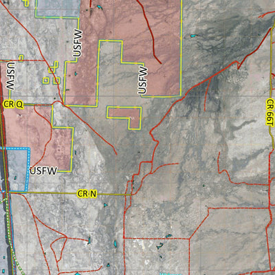 Colorado Unit 82 Turkey, Goose, and Pheasant Concentration Map Preview 2