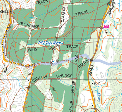 Flinders Ranges Map A1 Preview 3