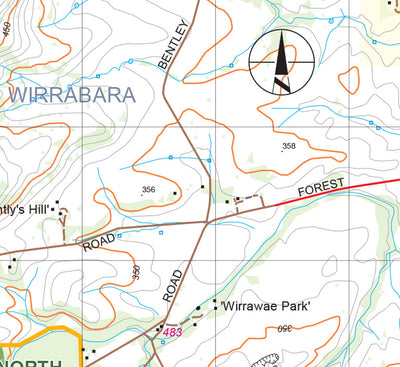Flinders Ranges Map B4 Preview 3