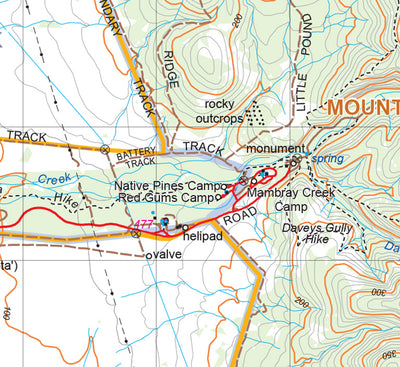 Flinders Ranges Map B5 Preview 2