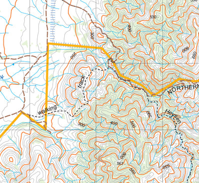 Flinders Ranges Map B12 Preview 2