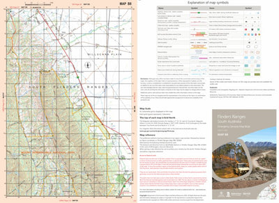 Flinders Ranges Map B8 by Mapland - Department for Environment and ...