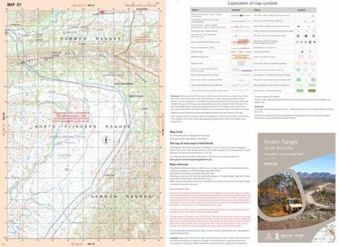 Flinders Ranges Map D1 Preview 1