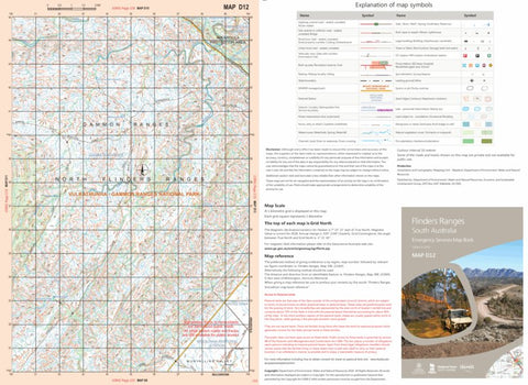 Flinders Ranges Map D12 Preview 1