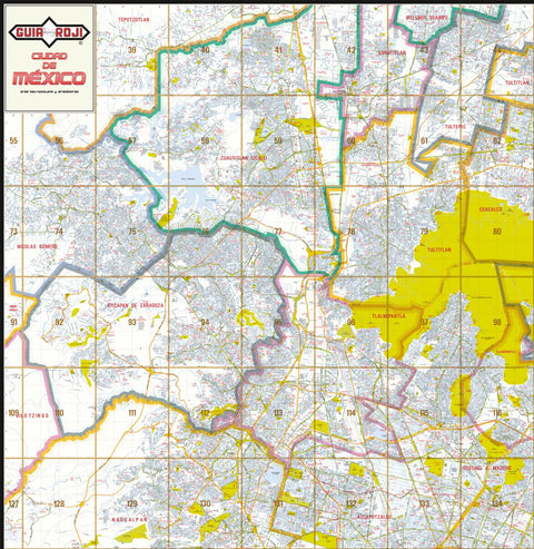 Guia Roji Calles Ciudad de México / zona NO Preview 1