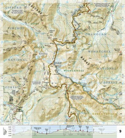 1003 PCT Washington South (map 09) Preview 1