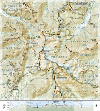 1003 PCT Washington South (map 09) Preview 1
