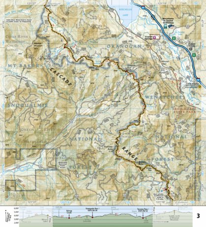 1003 PCT Washington South (map 03) Preview 1