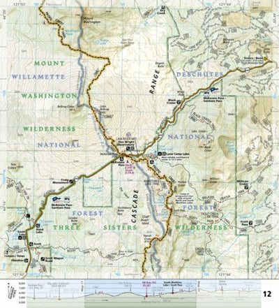 1004 PCT Oregon North (map 12) Preview 1