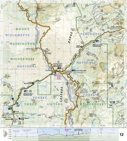 1004 PCT Oregon North (map 12) Preview 1