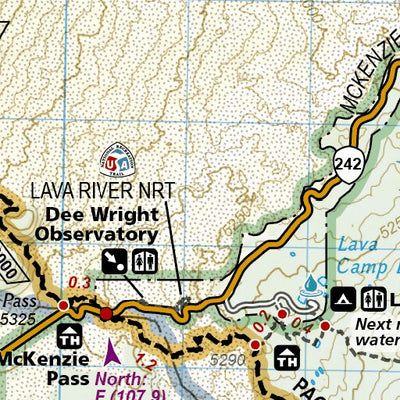 1004 PCT Oregon North (map 12) Preview 2
