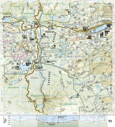 1004 PCT Oregon North (map 11) Preview 1