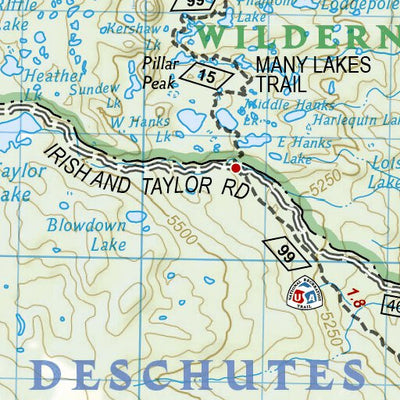1004 PCT Oregon North (map 16) Preview 3