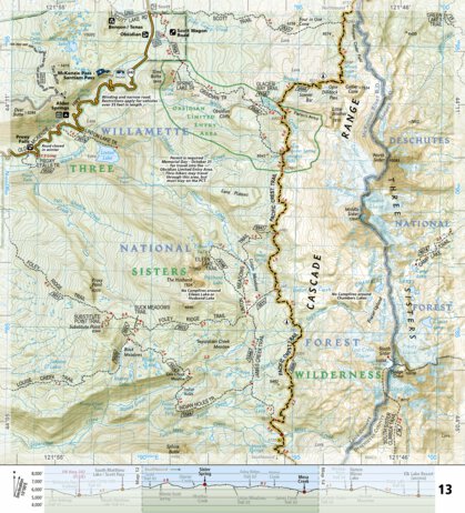 1004 PCT Oregon North (map 13) Preview 1
