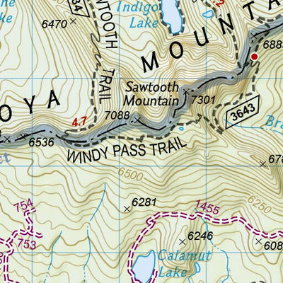 1005 PCT Oregon South (map 03) Preview 3