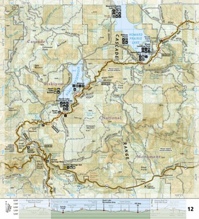 1005 PCT Oregon South (map 12) Preview 1