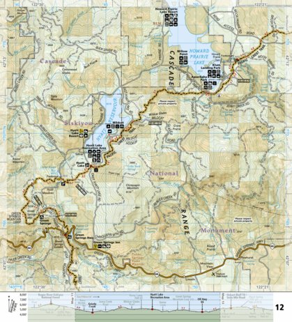 1005 PCT Oregon South (map 12) Preview 1