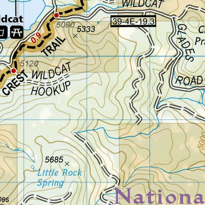1005 PCT Oregon South (map 12) Preview 2