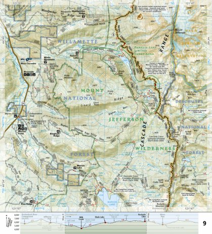 1004 PCT Oregon North (map 09) Preview 1