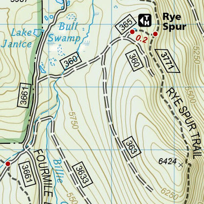 1005 PCT Oregon South (map 10) Preview 2