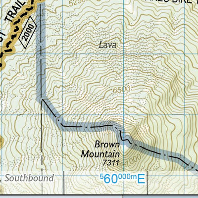 1005 PCT Oregon South (map 10) Preview 3