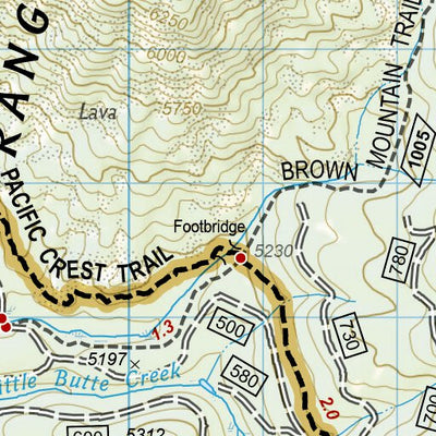 1005 PCT Oregon South (map 11) Preview 3