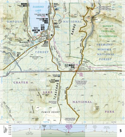 1005 PCT Oregon South (map 05) Preview 1