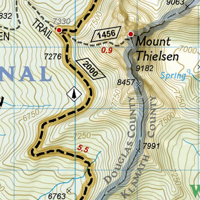 1005 PCT Oregon South (map 05) Preview 3